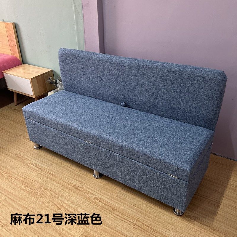 靠背储物凳客厅试衣换鞋凳休息长沙发凳子卡座椅收纳箱麻布长条凳,住宅家具,换鞋凳,淘宝优惠券,粉丝福利购,淘宝优惠卷