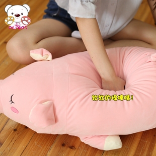 可爱猪猪毛绒玩具抱枕公仔床上女生睡觉抱大号娃娃玩偶小猪礼物男