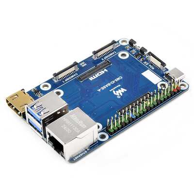 树莓派CM5核心板扩展板 IO Board底板 Compute Module 5烧录载板