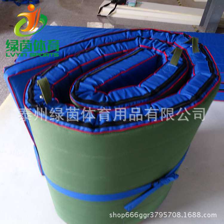 厂家直销高密度海绵体操垫子折叠式训练散打地垫跳高体操垫可定