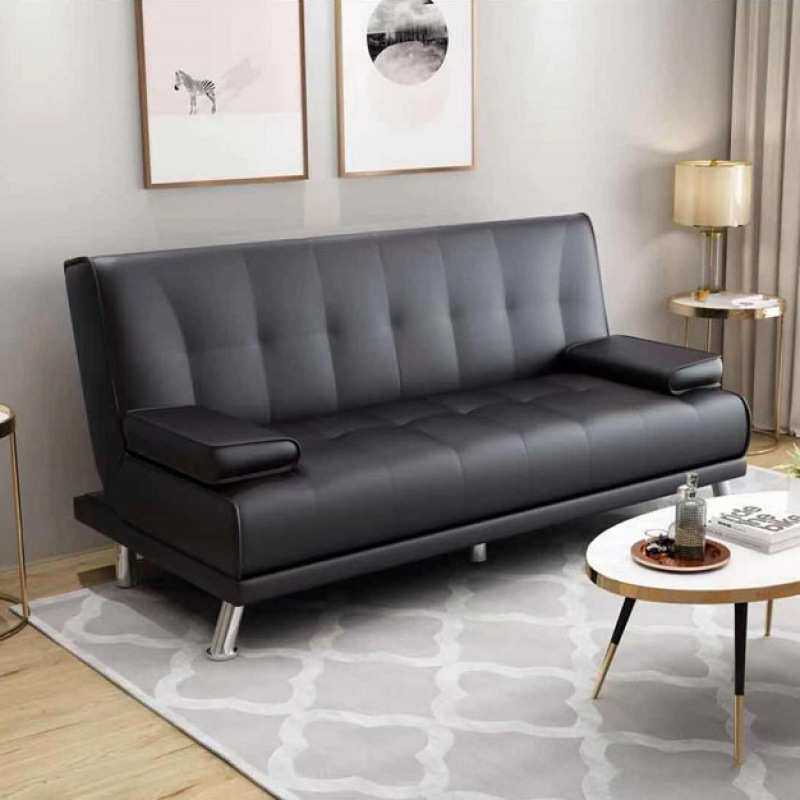 简约现代实木沙发床可折叠小户型客厅双人多功能两用午休商务沙发