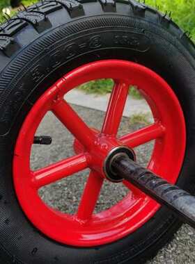 kt12寸实心轮充气轮300-8实心轮充气轮老虎车轮子手推车轮子推车