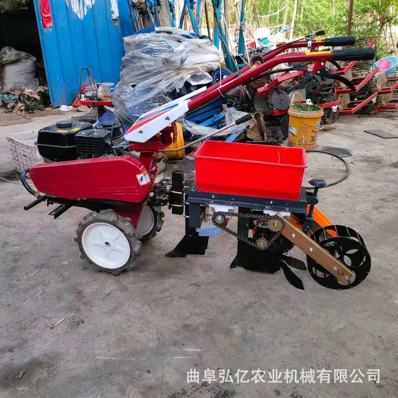 新款柴油两驱旋耕机微耕机水稻打田机小型农用旋耕开沟松土锄草机