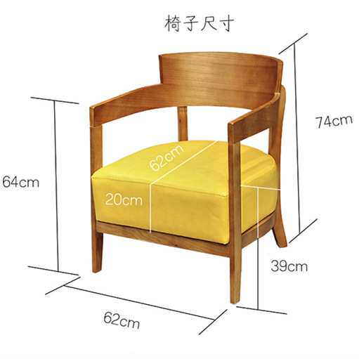 工厂 咖啡西餐厅奶茶甜品店餐桌北欧实木围椅休闲家用小圆桌子