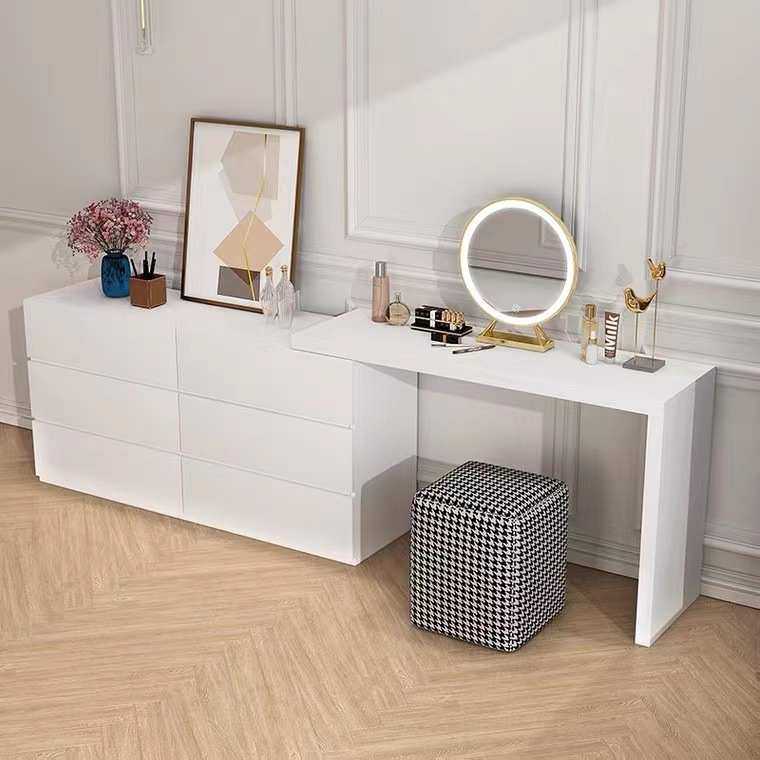 意式极简梳妆台书桌一体柜可卧室多功能化妆桌可伸缩储物柜六斗柜,鲜花速递/花卉仿真/绿植园艺,其它园艺用品,淘宝优惠券,粉丝福利购,淘宝优惠卷