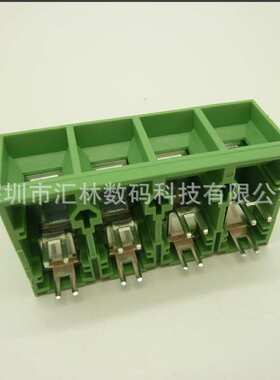 供应升降式10.16间距双排针脚 电流64A 电压 600V 功率型端子台