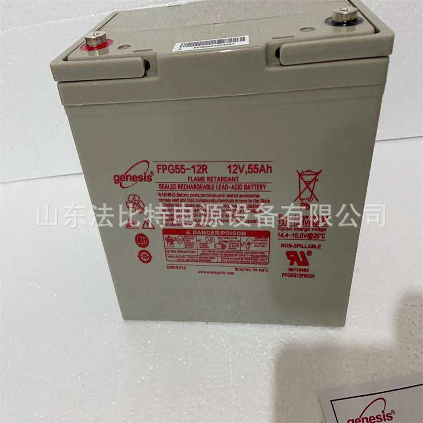 艾诺斯蓄电池FPG55-12R通讯基站12V55Ah质保三年  含税运