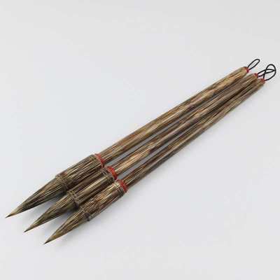 麻竹石獾长锋毛笔书法毛笔书法家用笔创作毛笔书画毛笔大中小