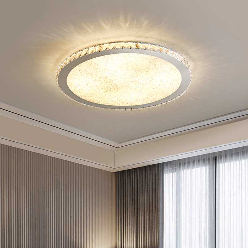 超薄轻奢吸顶灯 水晶灯卧室后现代客厅书房简约现代灯饰北欧灯具