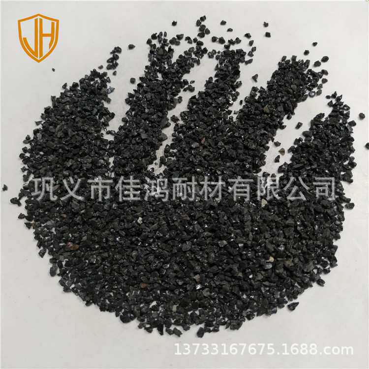耐磨地坪喷砂除锈黑色石英砂 铸造用铜矿砂 耐火材料铜矿砂