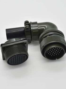 西赛姆MS3108A28-21P弯管航空接插件配套MS3102A28-21S圆形连接器