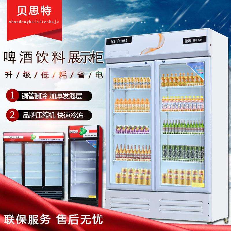 商用饮料展示柜 超市立式冷藏柜单双门冷饮展柜冰箱饮料柜 啤酒柜