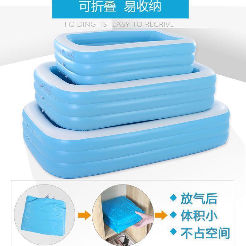 充气浴缸双人大家用成人浴盆情侣儿童加厚洗澡桶折叠浴盆泡澡桶