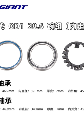Giant捷安特10十代TCR公路车PCR碗组SCR轴承OD1内走线28.6紧迫环