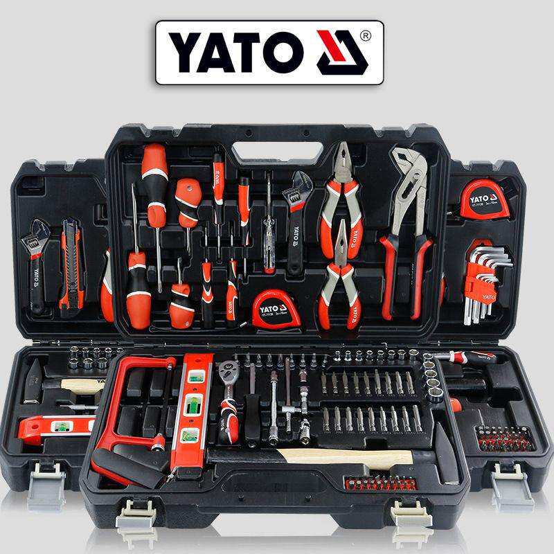 易尔拓工具箱多功能维修工具箱套装五金工具组套电工家用工具套装