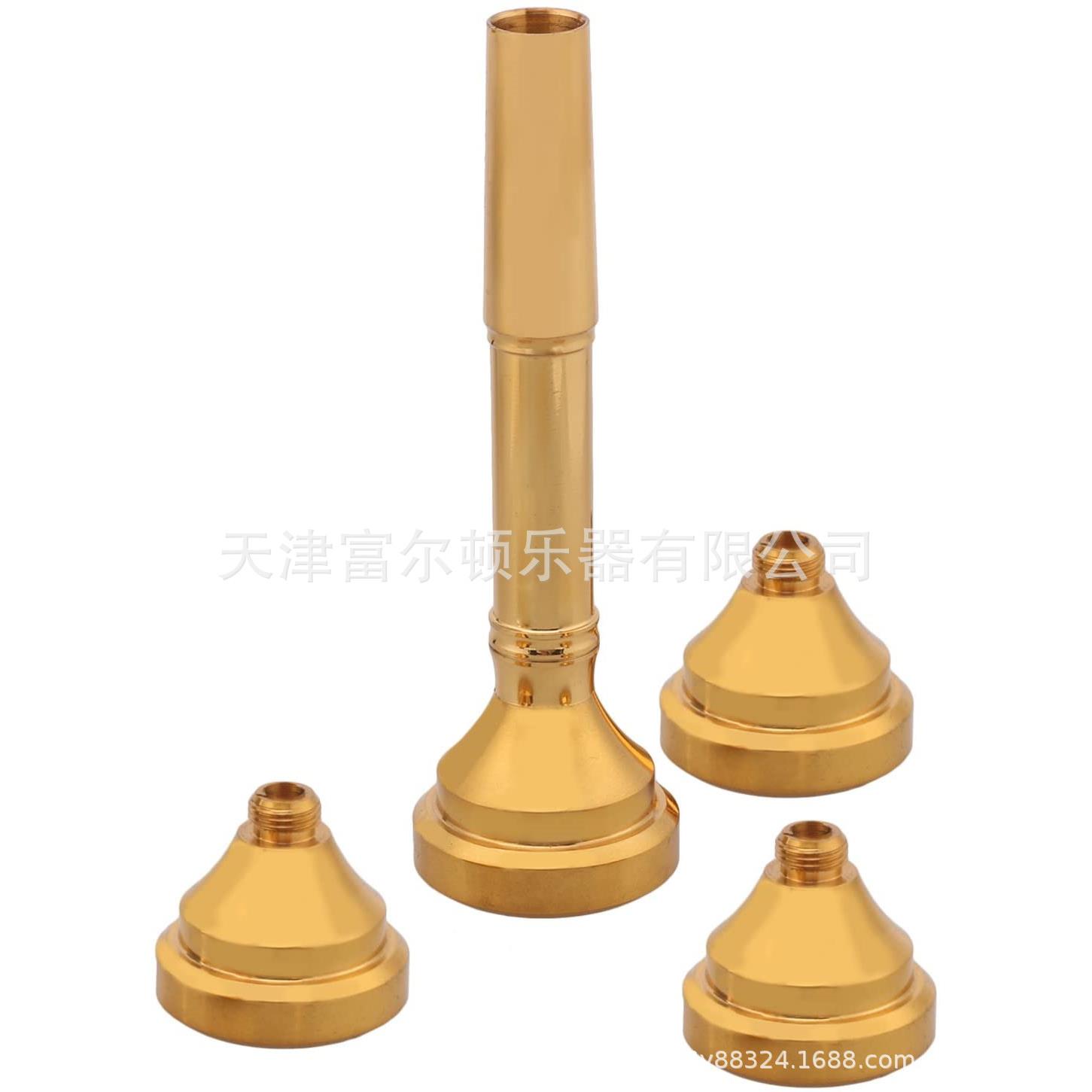 厂家小号嘴4个规格1 1/2C3C5C7C银色号嘴套装乐器配件
