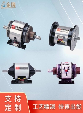 DC24V双电磁离合器组YFWB单法兰制动器组合YFEB分轴型高精度