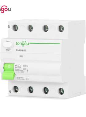 漏电保护器漏电断路器家用4P63A漏电保护开关AC型RCCBRCD跨境