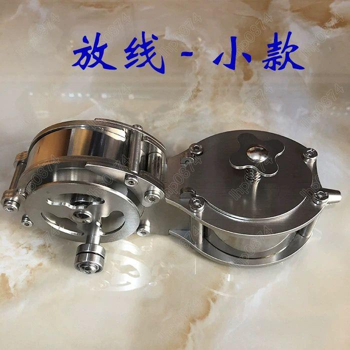 结实耐摔不锈钢墨斗工程放线器工地放线木工室内装修不锈钢墨斗