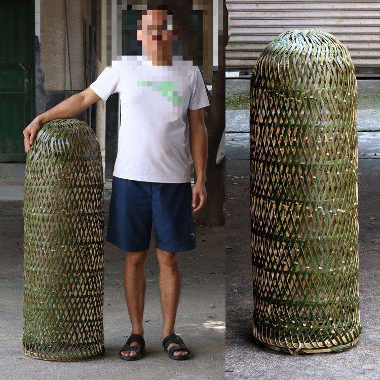 竹编炕衣架竹灯罩加厚竹筐烘衣篓竹笼火罩电暖炉冬季取暖直销