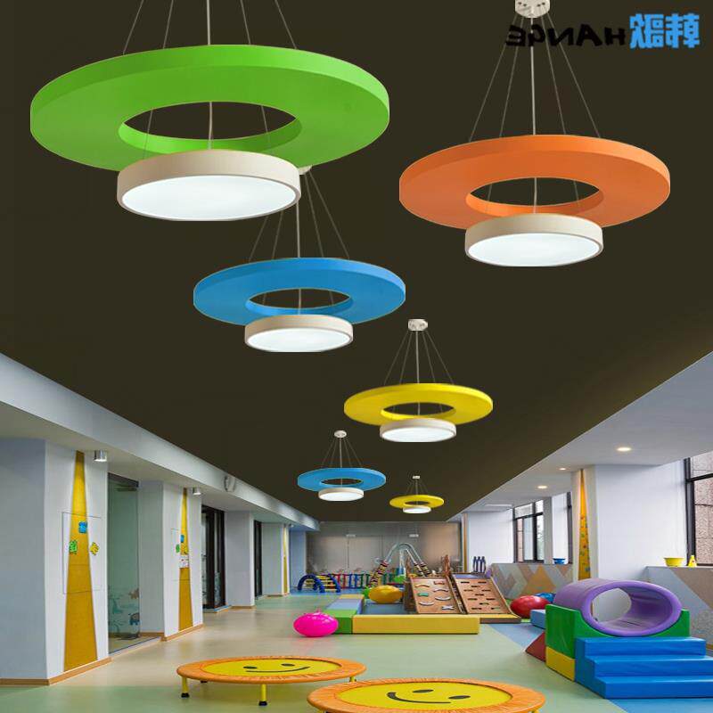 卡通儿童房灯园型幼儿园吊灯个性创意教室儿童乐园造型灯具