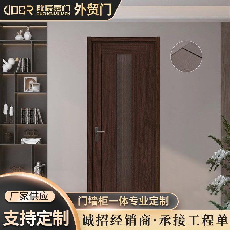 爱尚我门卧室门室内门加厚免漆门扇降噪生态膜木质复合门房间门