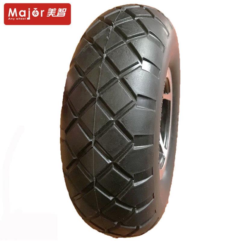 手推车轮子10寸PU发泡轮,用于玩具车/手推车/车间独轮车轮子