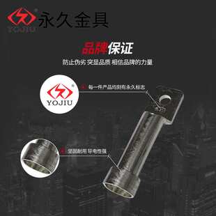 双孔防水型铜鼻子DTF-2-70-120-185-240-300户外防雨电缆端子