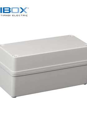 TIBOX防水接线盒 180*80*85塑料户外防水盒电源盒ABS IP66密封盒