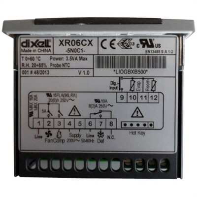 dixell/帝思Eclass-CX制冷电子温度控制器XR06CX-5N0C0 5N0C1
