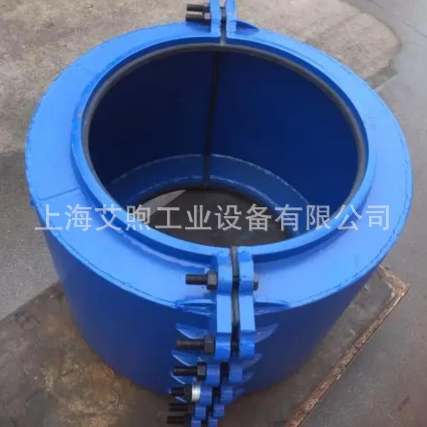 净水储水罐装置DN300管道法兰抢修接带压堵漏管卡快速抱箍