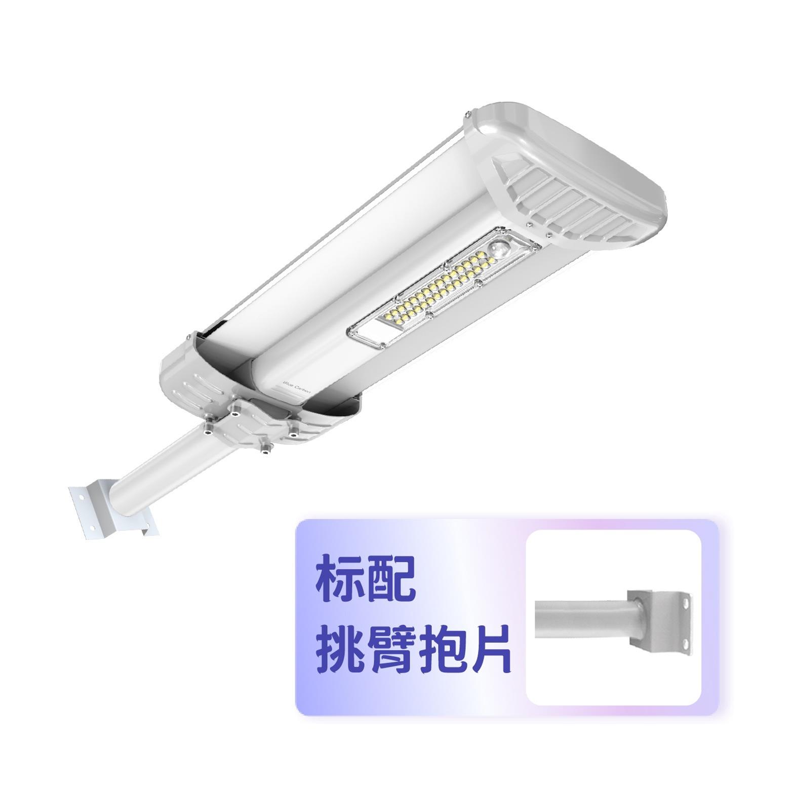 跨境太阳能路灯LED照明庭院灯新农村市政工程节能路灯平板龙骨灯