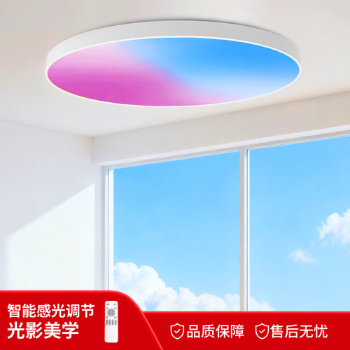 智能护眼全光谱动态吸顶灯