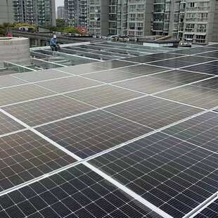 紫羲众享550W瓦单晶发电机太阳能板光伏家用发电板12V组件电源