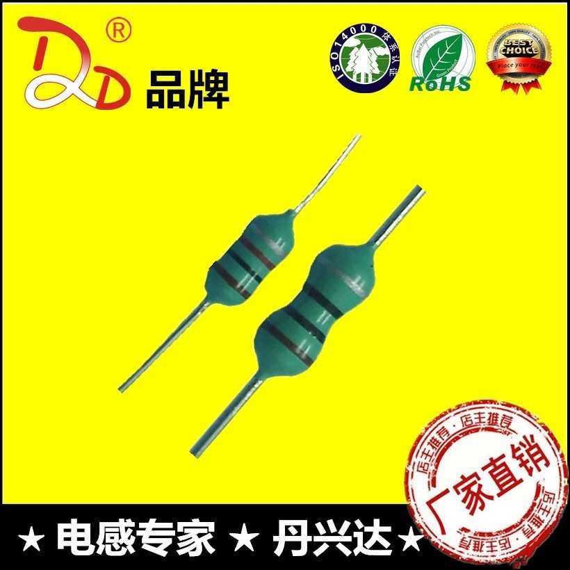 厂家直销编带色环色码电感 LGA0410-5R6K 4*10.5*0.6 5.6UH 590mA