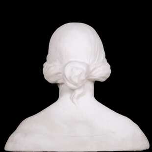 勃兰特石膏像妇女胸像农妇头像美术用品写生教具素描写生用品静物