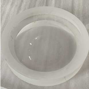 光学玻璃透镜大口径镜片252mm凹凸镜玻璃透镜弯月透镜大平凸透镜