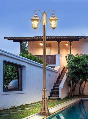 太阳能路灯新农村led超亮大功率家用高杆庭院3米花园别墅户外防水