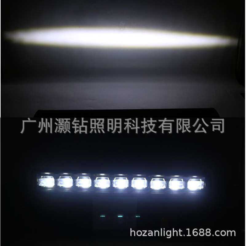 汽车6D长条灯 大功率单排LED条灯越野改装车顶前杠射灯 厂家直销
