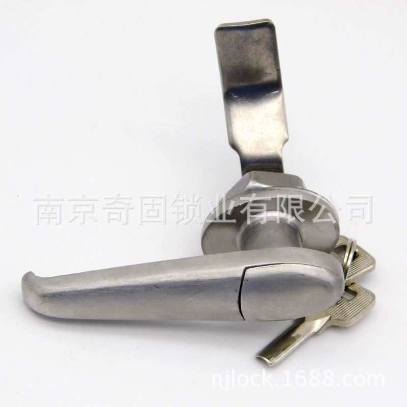 不锈钢防水把手锁MS308配电箱户外不锈钢执手锁MS302带防尘盖