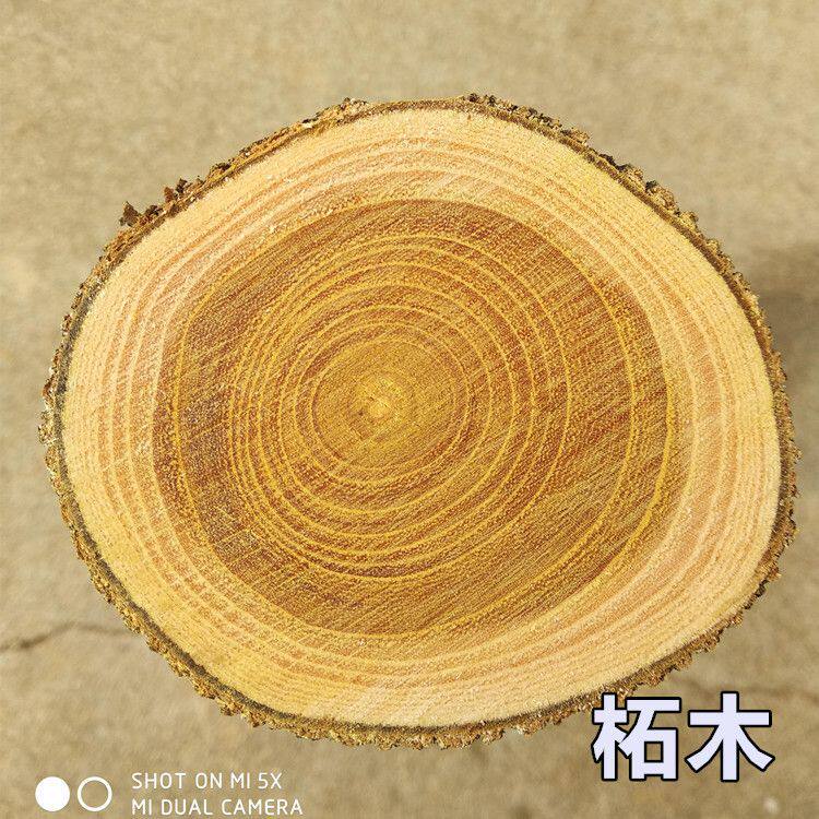 北方木原穿破野生柘木 木棍实木料木料硬木柘雕刻弓料手工石柘
