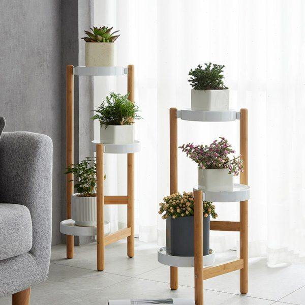 落地式花架客厅家用多层绿萝吊兰多肉花盆架北欧阳台花架子置物架,收纳整理,阳台置物架,淘宝优惠券,粉丝福利购,淘宝优惠卷