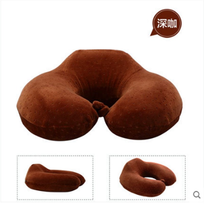 u型护颈枕 保健枕旅行办公室午睡午休枕P 慢回弹U枕记忆枕头