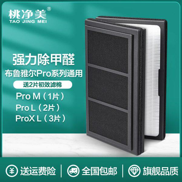 Pro L折叠M过滤网升级版Blueair适配滤芯G/型NXL布鲁雅尔/B复合/