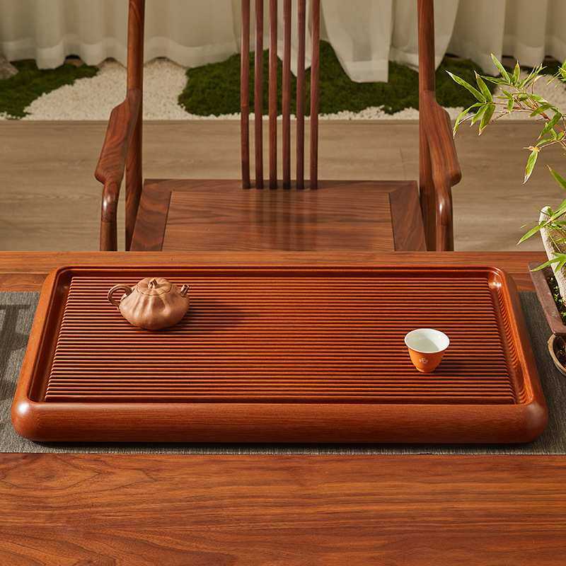 德国72支电木茶盘家用2025新款简约实木大茶海新中式电木小茶台