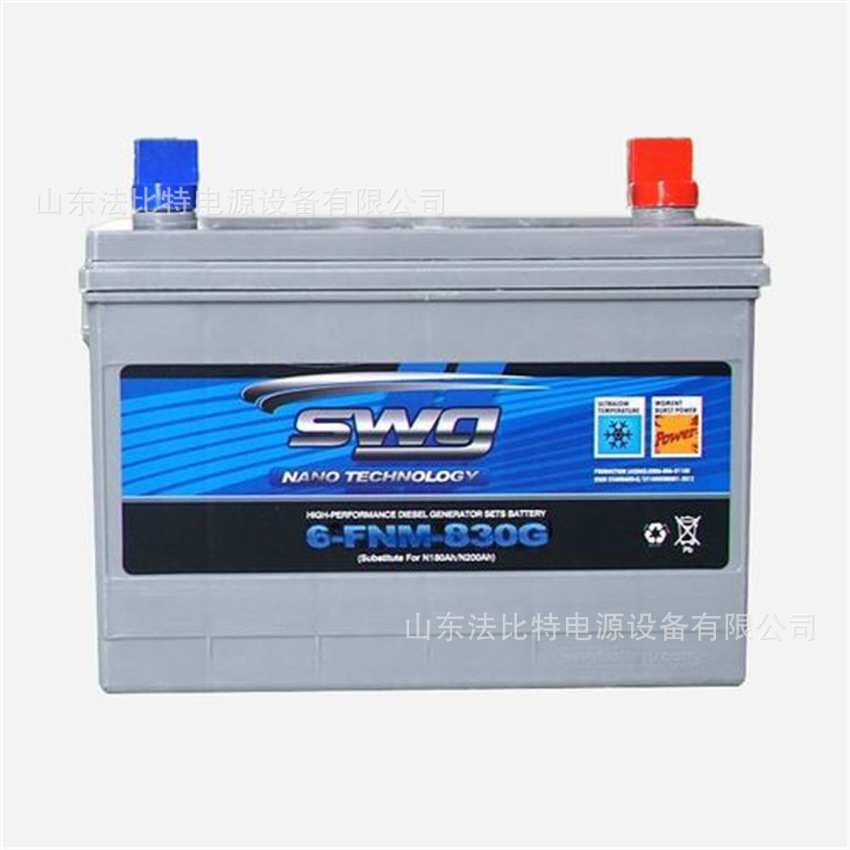 思吾高启动蓄电池6-FNM-930G/12V200Ah 强劲启动 大电流 发电机