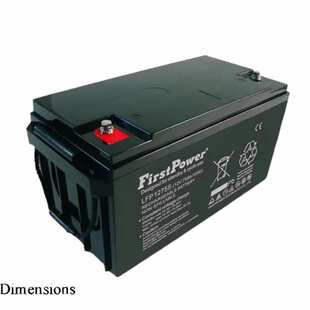 紧急电源 变电站 12V75AH 一电蓄电池LFP1275