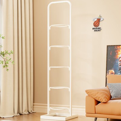 篮球收纳架家用分层球架儿童体育器材置物架落P地多层球类展示架