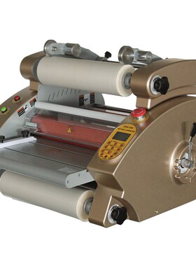 FM380Q防卷曲电动覆膜机照片彩页过L塑机单双面裱膜机带俢边