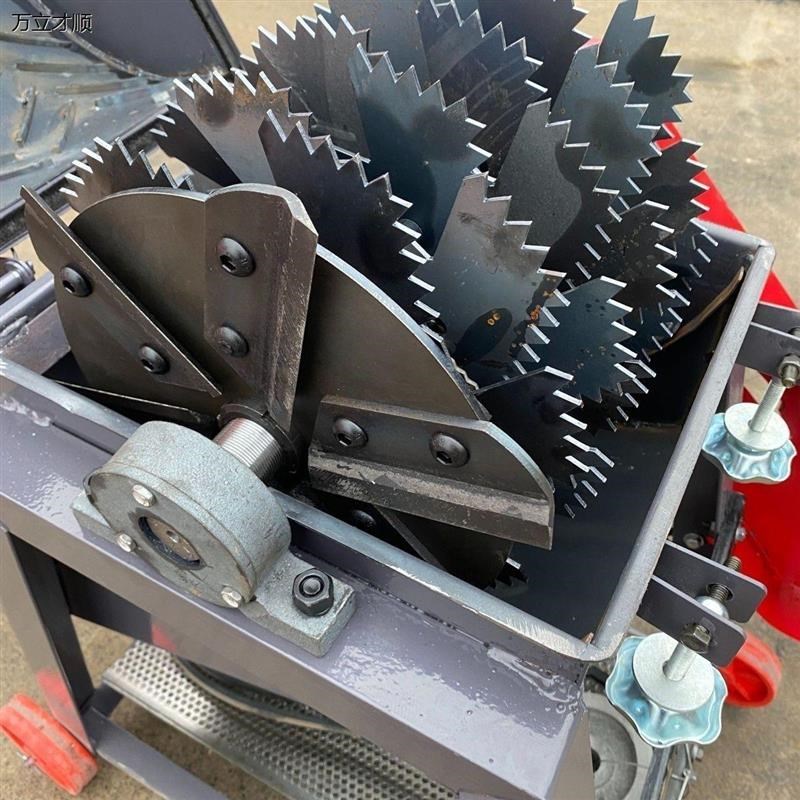 牧草打浆机家用多功能超细粉碎机养殖场干湿两Q用鸡鸭猪青草打浆